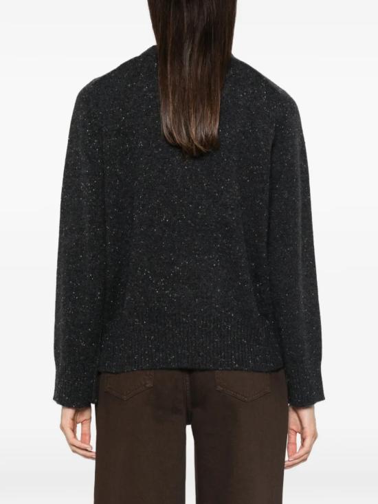 26FW 루루 드 세종 긴팔 티셔츠 BALTRAPEPPEREDANTRACHITE Gray - LOULOU DE SAISON