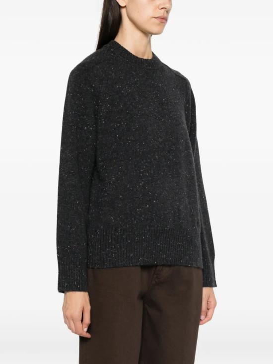 26FW 루루 드 세종 긴팔 티셔츠 BALTRAPEPPEREDANTRACHITE Gray - LOULOU DE SAISON