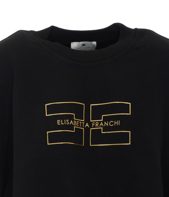 26FW 엘리자베타프랜치 스웨터 MD05P66E2 110 BLACK - ELISABETTA FRANCHI