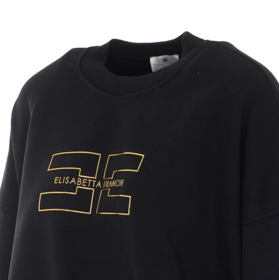 26FW 엘리자베타프랜치 스웨터 MD05P66E2 110 BLACK - ELISABETTA FRANCHI