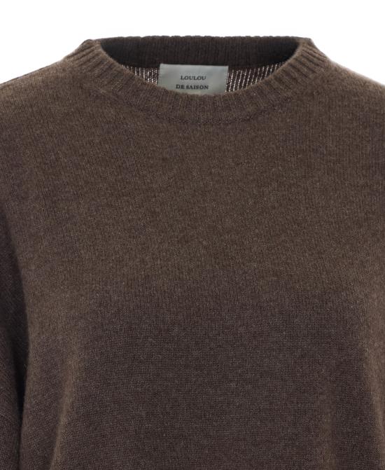 26FW 루루 드 세종 스웨터 ANTON LDS COFFEE BROWN - LOULOU DE SAISON