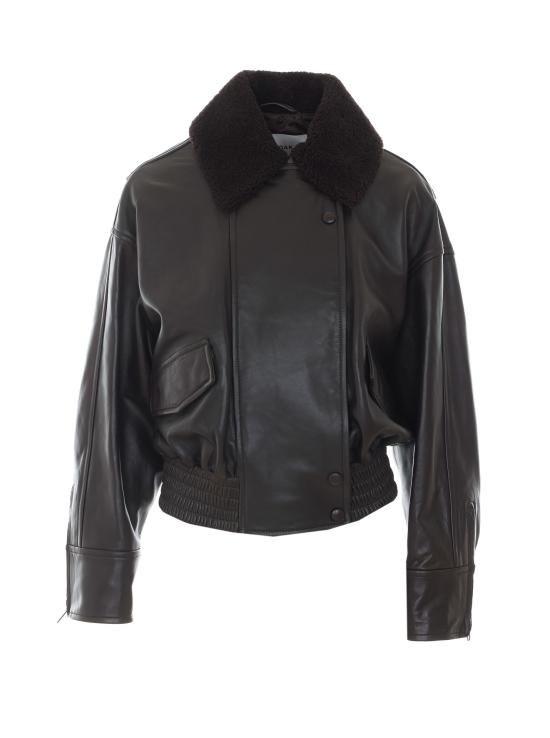 26FW 아이비앤오크 가죽 자켓 IO30600079 BR289 Brown