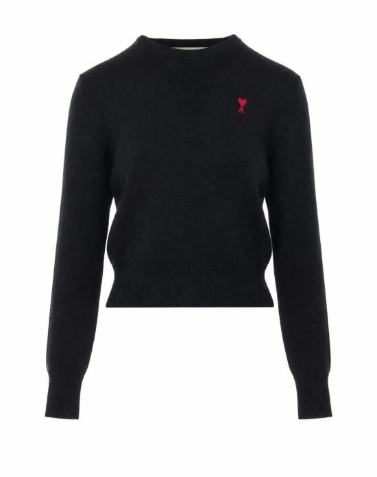 26FW 아미 알렉산드르 마티우시 스웨터 FKS826 001009 BLACK
