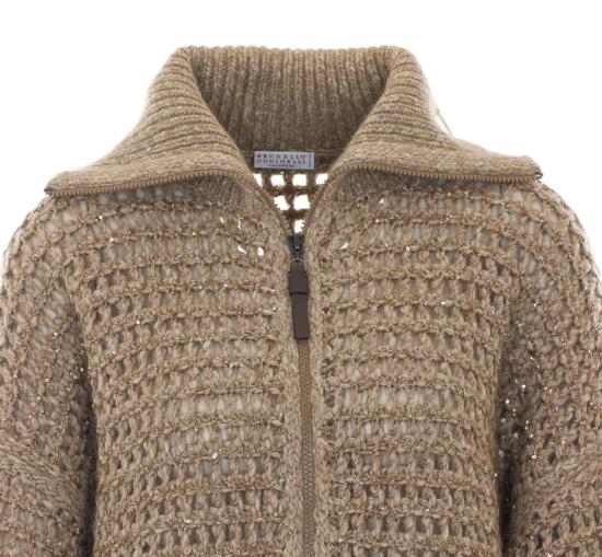 26FW 브루넬로 쿠치넬리 가디건 MGO378806 CVA05 Beige - BRUNELLO CUCINELLI