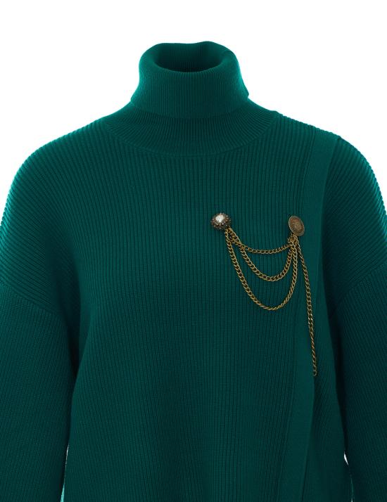 26FW 리우조 터틀넥 WF6314MS99E 95421 Green - LIU JO