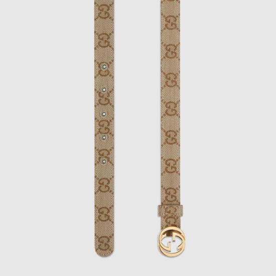 26SS 구찌 레귤러 벨트 864428FAFXM 9611 VINTAGE SAND - GUCCI