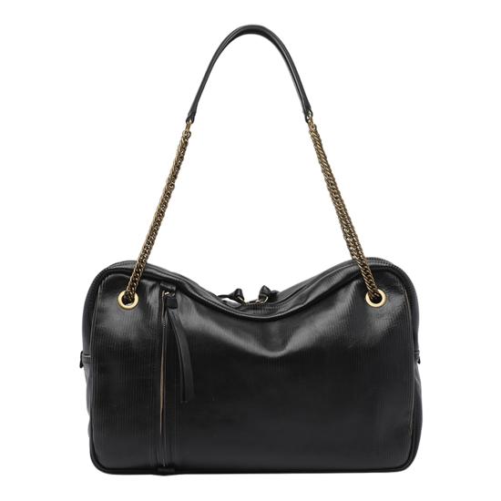 26FW 비비안웨스트우드 자카드 오르브 미디엄 크로스백 4601000JW L00ENN103 BLACK - VIVIENNE WESTWOOD