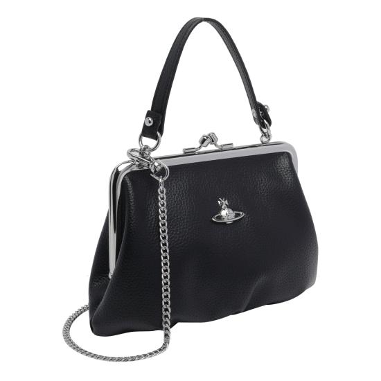 26FW 비비안웨스트우드 그래니 프레임 퍼스 4B010007W S000DN403 BLACK - VIVIENNE WESTWOOD