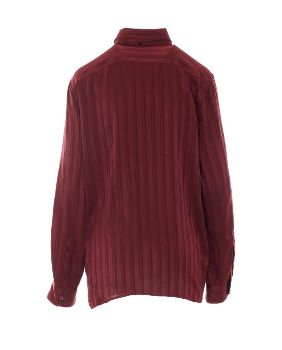 26FW 생로랑 블라우스 838125 Y142U5504 Red - SAINT LAURENT