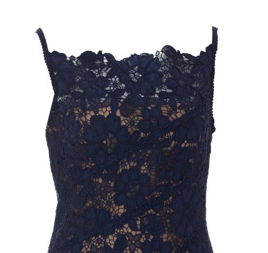 26FW 셀프 포트레이트 롱 원피스 043M NAVY Blue - SELF PORTRAIT