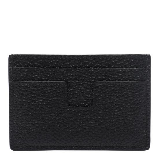 26FW 톰포드 그레인 레더 클래식 카드 홀더 Y0232 LCL158GNAA Black - TOMFORD