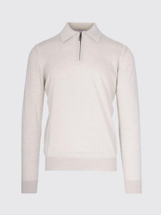 26FW 파올로 페코라 폴로 티셔츠 A002F001 1102 Yellow Cream - PAOLO PECORA