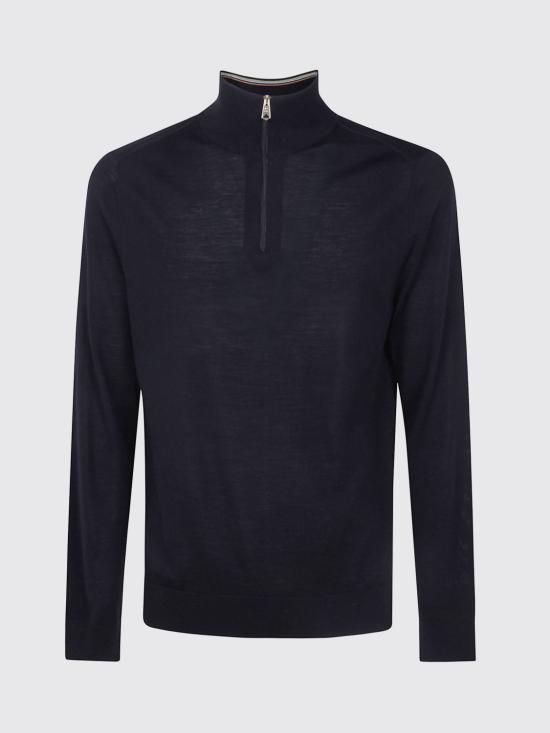 26FW 폴 스미스 집업 니트 M1R971ZW03154 79 Black - PAUL SMITH