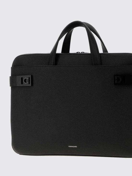 26FW 살바토레 페라가모 브리프케이스 241652 775193 Black - SALVATORE FERRAGAMO