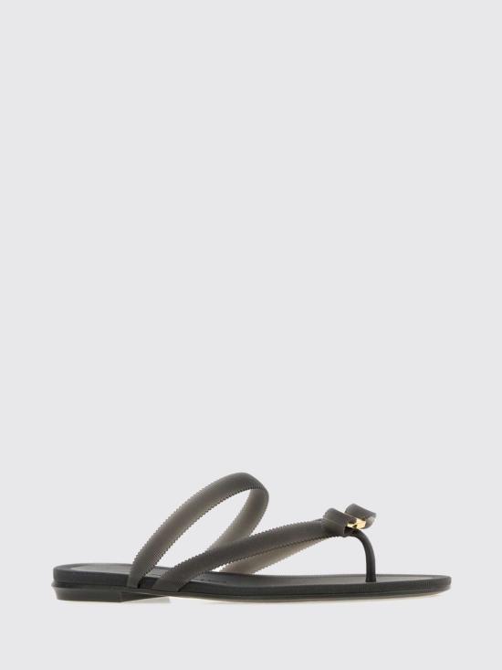 26FW 살바토레 페라가모 뮬/슬리퍼 01L859 794396 Black - SALVATORE FERRAGAMO