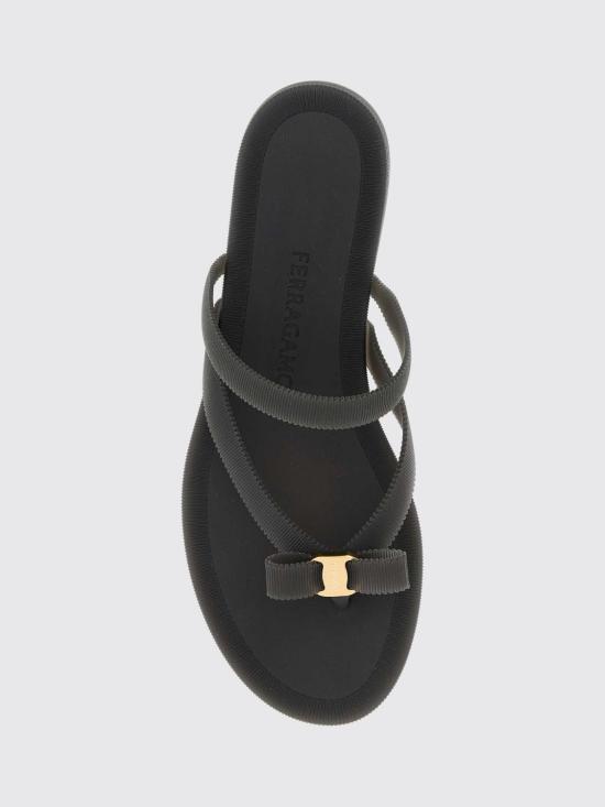 26FW 살바토레 페라가모 뮬/슬리퍼 01L859 794396 Black - SALVATORE FERRAGAMO