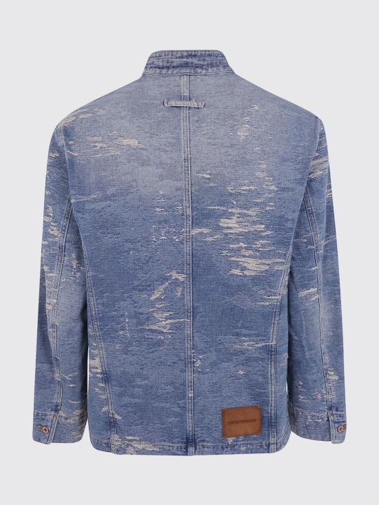 26FW 엠포리오 아르마니 데님 자켓 EM006536AF27794 MB003 Blue - EMPORIO ARMANI