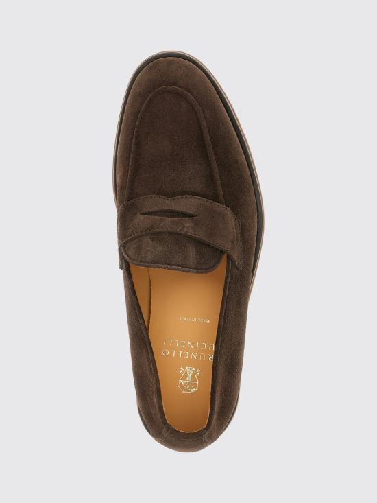 26FW 브루넬로 쿠치넬리 로퍼 MZUSOLE670 C9832 Coffee - BRUNELLO CUCINELLI