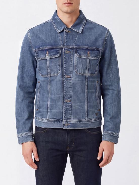 26FW 엠포리오 아르마니 데님 자켓 EM006496AF27566 MB002 Blue