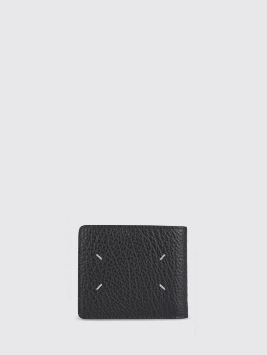 26FW 마르지엘라 4스티치 반지갑 SA1UI0016P4455 T8013 Black - MAISON MARGIELA