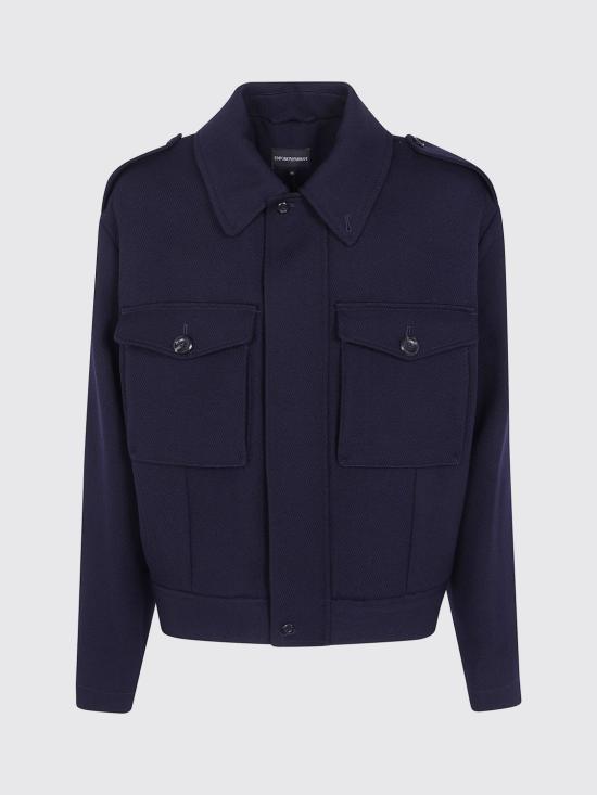 26FW 엠포리오 아르마니 자켓 EM007175TE23195 UB109 Blue - EMPORIO ARMANI