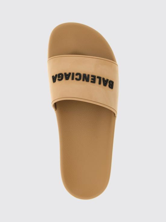 26FW 발렌시아가 풀 슬라이드 샌들 565547W1S80 9710 Beige - BALENCIAGA