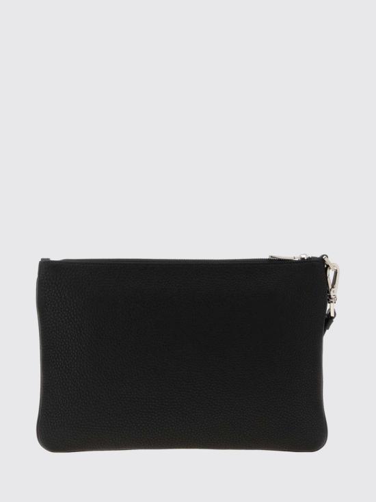 26FW 돌체앤가바나 레더 토일레트리 클러치 BP3294A0370 80999 Black - DOLCE & GABBANA