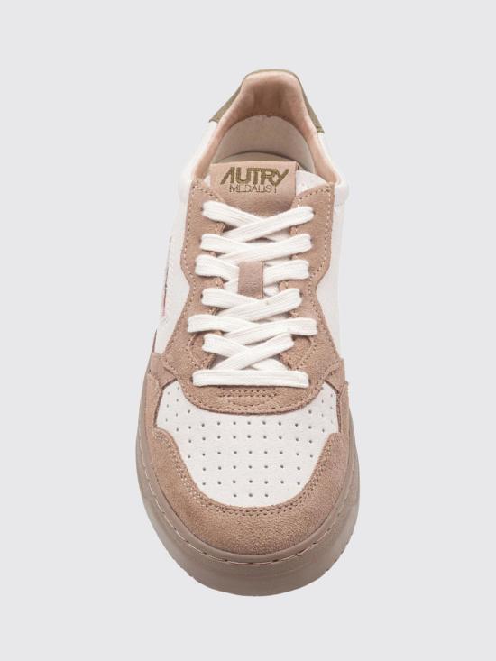 26FW 오트리 메달리스트 로우 스니커즈 AULM TS40 Ocher - AUTRY