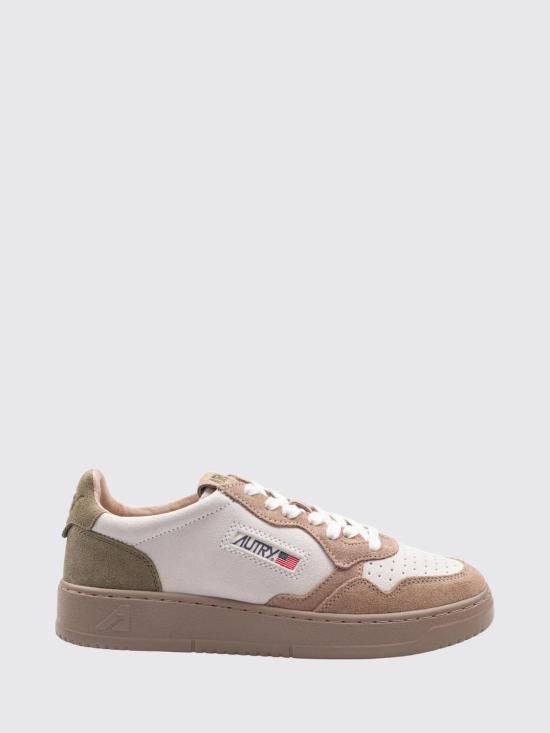 26FW 오트리 메달리스트 로우 스니커즈 AULM TS40 Ocher