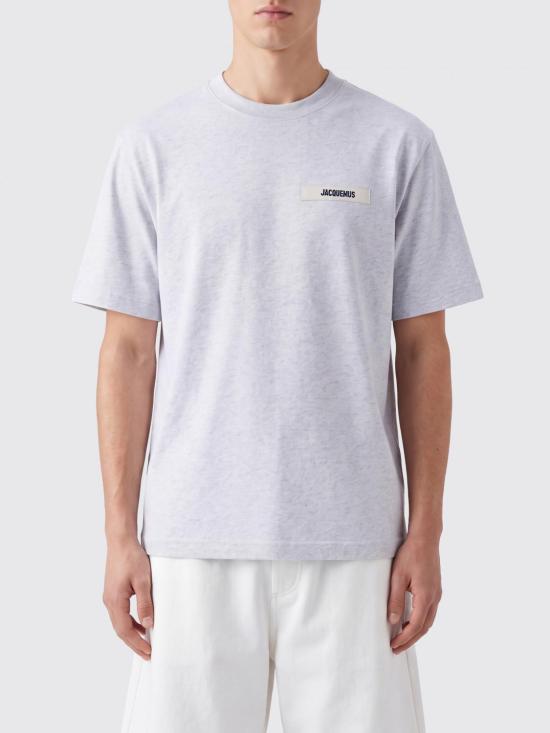 26FW 자크뮈스 그로그랭 로고 티셔츠 TSM00133AJ00226 950 Grey