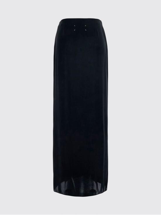 26FW 마르지엘라 롱 스커트 S51MI0014M36047 900 Black - MAISON MARGIELA