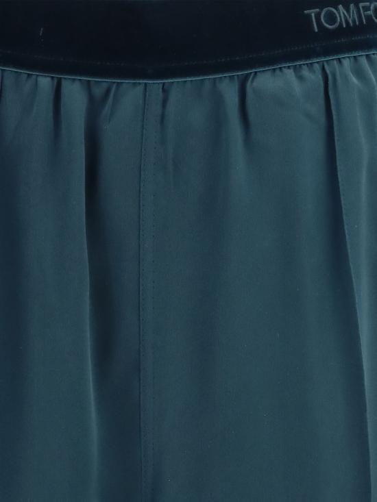 26FW 톰포드 스트레이트 팬츠 PAW683FAX1720 GDV Turquoise - TOMFORD