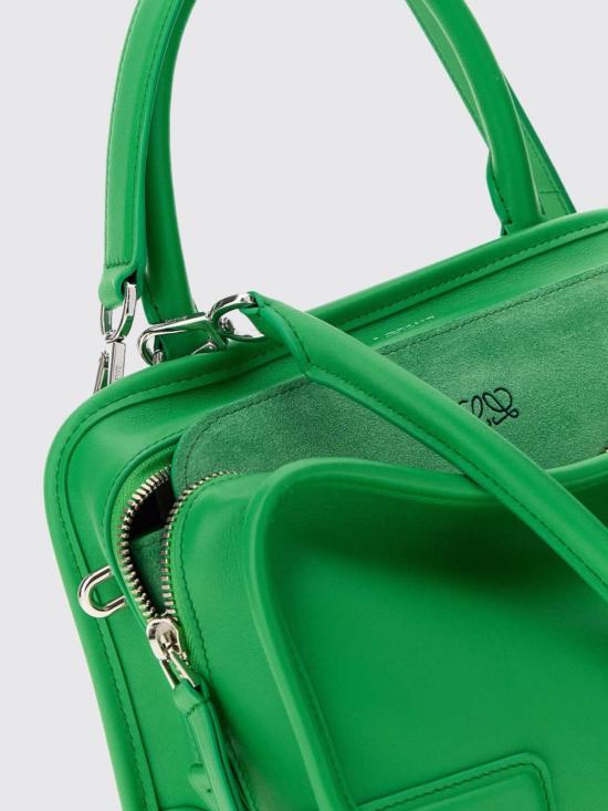 26FW 로에베 소프트 카프스킨 스몰 아마조나 180 백 A039AS0X01 CLOVER Green - LOEWE