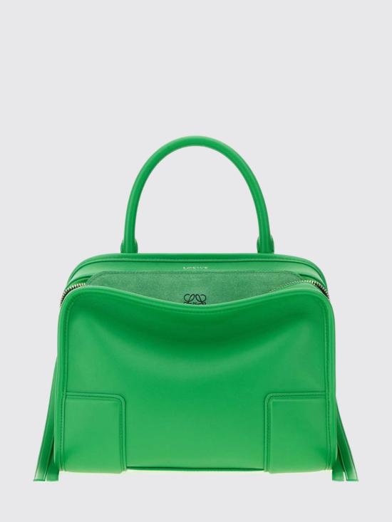 26FW 로에베 소프트 카프스킨 스몰 아마조나 180 백 A039AS0X01 CLOVER Green