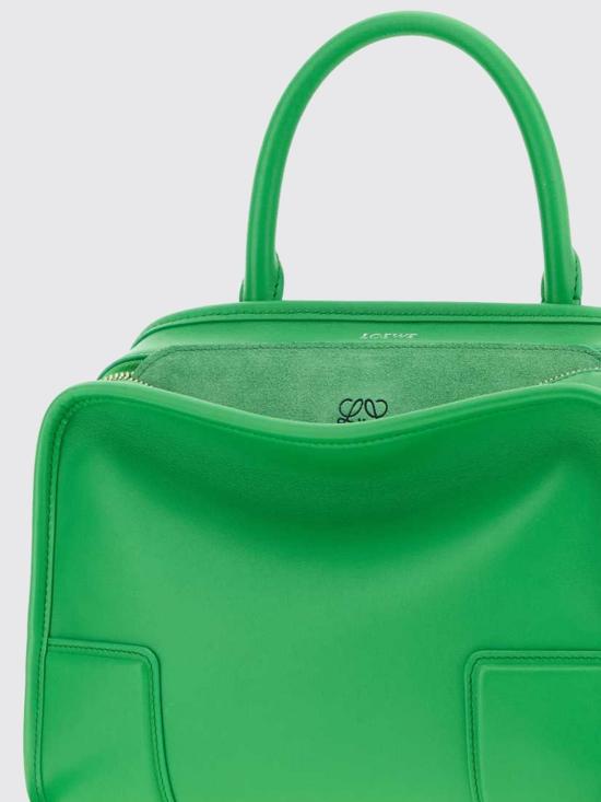 26FW 로에베 소프트 카프스킨 스몰 아마조나 180 백 A039AS0X01 CLOVER Green - LOEWE