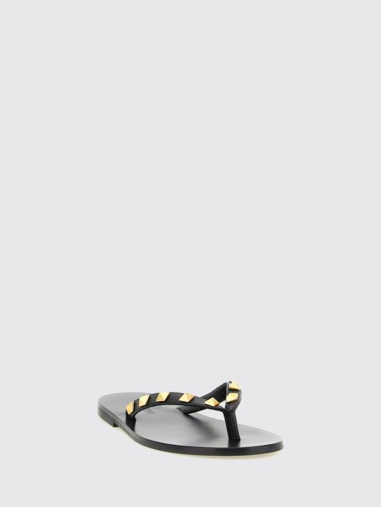 26FW 발렌티노 가라바니 뮬/슬리퍼 S0QD3MRI 0NO Black - VALENTINO GARAVANI