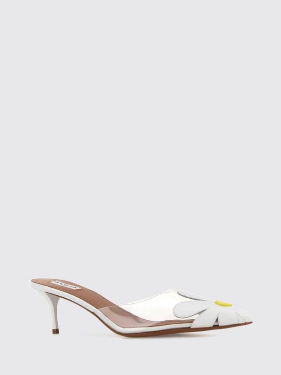 26FW 알라이아 뮬/슬리퍼 AA3M2026O022 B32 Yellow - ALAIA
