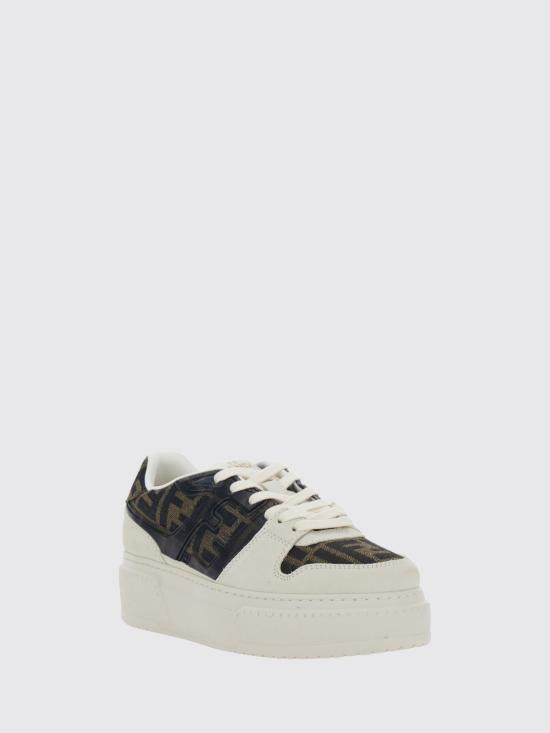 26FW 펜디 매치 플랫폼 로우 탑 8E8572AQ6I F1PYW White - FENDI