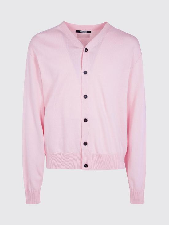 26FW 자크뮈스 가디건 CDM00590AK00328 410 Pink - JACQUEMUS