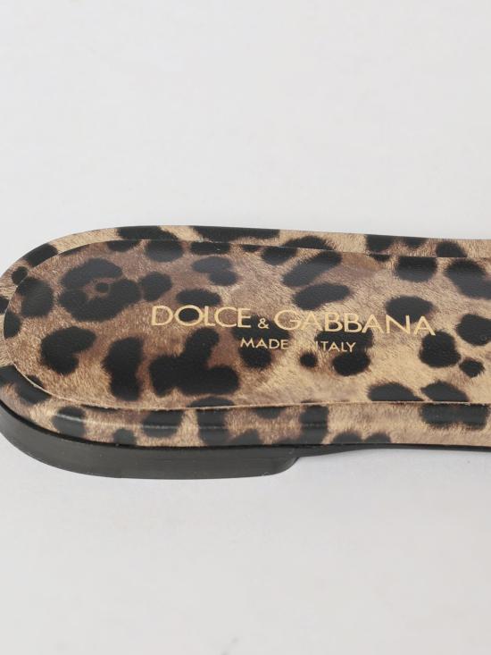 26FW 돌체앤가바나 뮬/슬리퍼 CQ0436A0426 HY13M Brown - DOLCE & GABBANA
