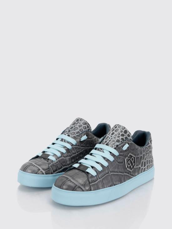 26FW 필립 플레인 스니커즈 FAFSUSC1030PLE010N 08 Turquoise - PHILIPP PLEIN