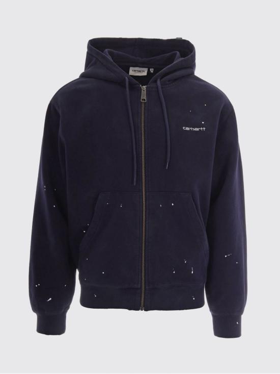 26FW 칼하트 WIP 후드 티셔츠 I036913 1CEJ Navy - CARHARTT WIP