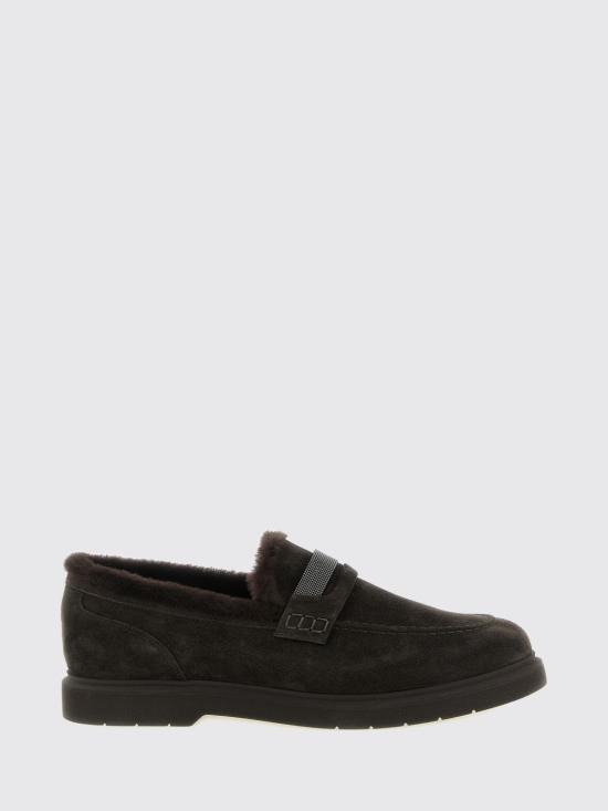 26FW 브루넬로 쿠치넬리 로퍼 MZSFG2569 C9795 Brown