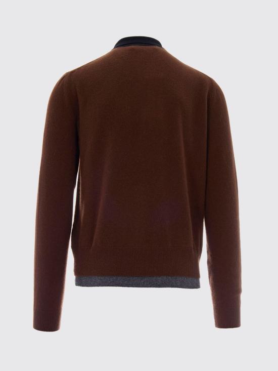 26FW 마르니 폴로 티셔츠 POMG0096Q0UFX331 MXM53 Brown - MARNI
