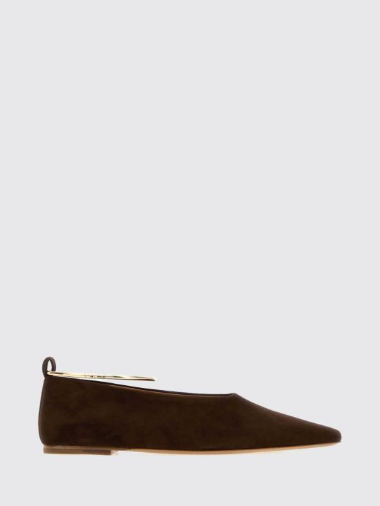 26FW 질샌더 플랫 슈즈 J15WZ0039P7836 601 Brown