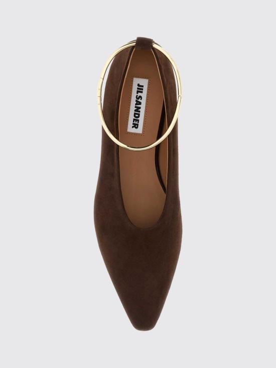 26FW 질샌더 플랫 슈즈 J15WZ0039P7836 601 Brown - JIL SANDER