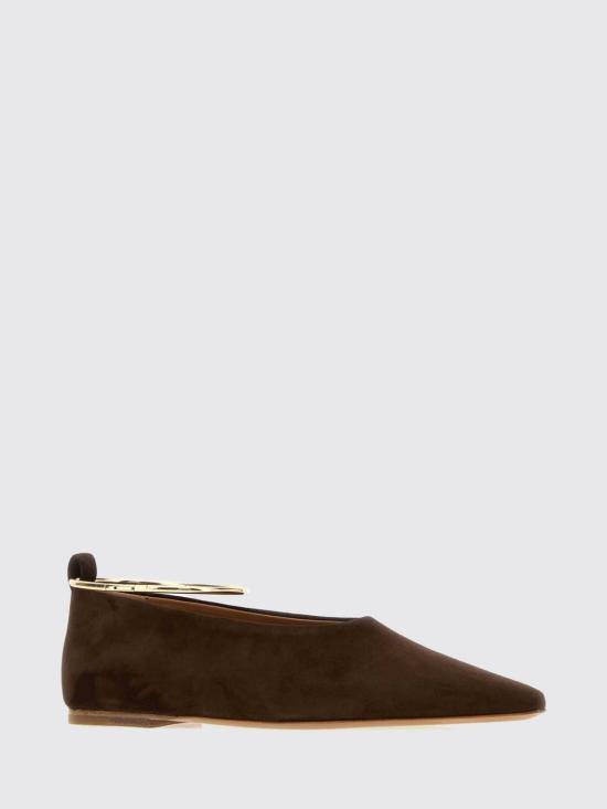 26FW 질샌더 플랫 슈즈 J15WZ0039P7836 601 Brown - JIL SANDER