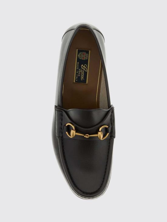 26FW 구찌 1953 홀스빗 레더 로퍼 307929AADCW 2179 Brown - GUCCI