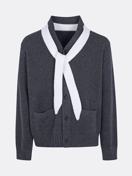 26FW 사카이 스웨터 2604068M 304 Grey - SACAI