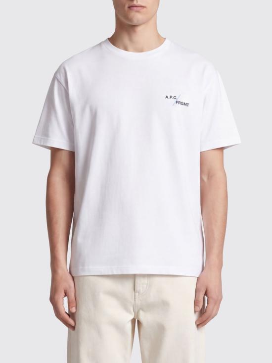 26FW 아페쎄 반팔 티셔츠 COHSLM26487 AAB White